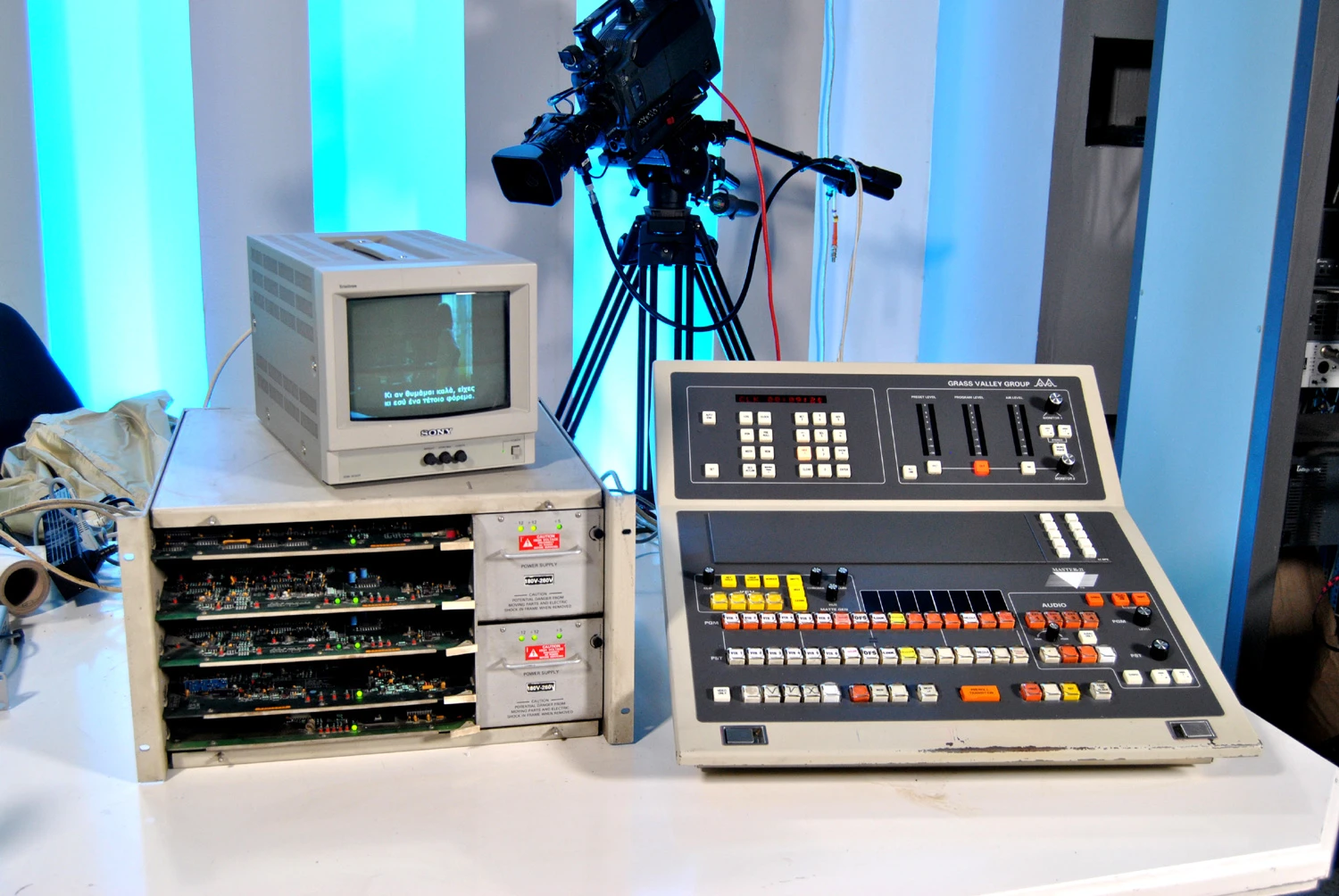 Vintage Broadcast Grass Valley Master 21 Control Switcher